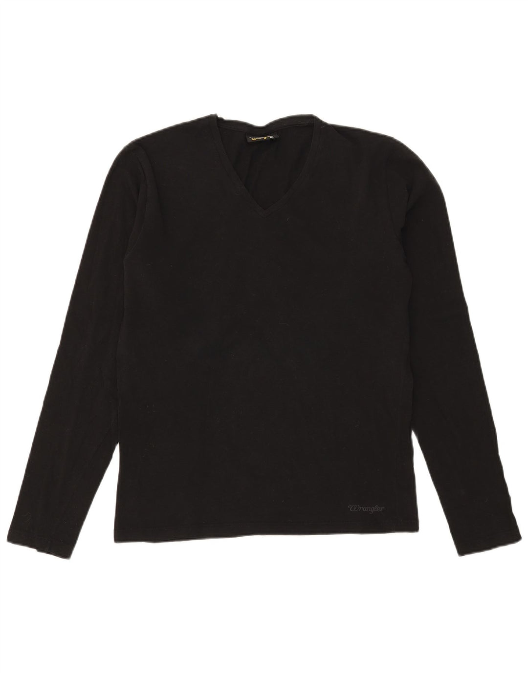 Wrangler Womens Top Long Sleeve UK 18 XL Black