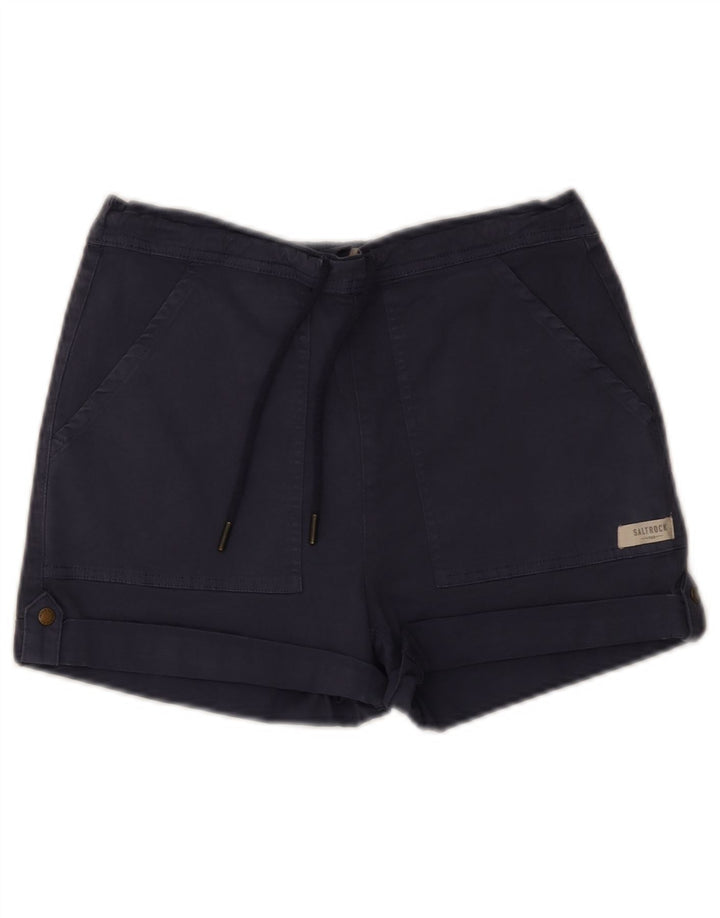 Saltrock Womens Chino Shorts W30 Medium  Navy Blue Cotton