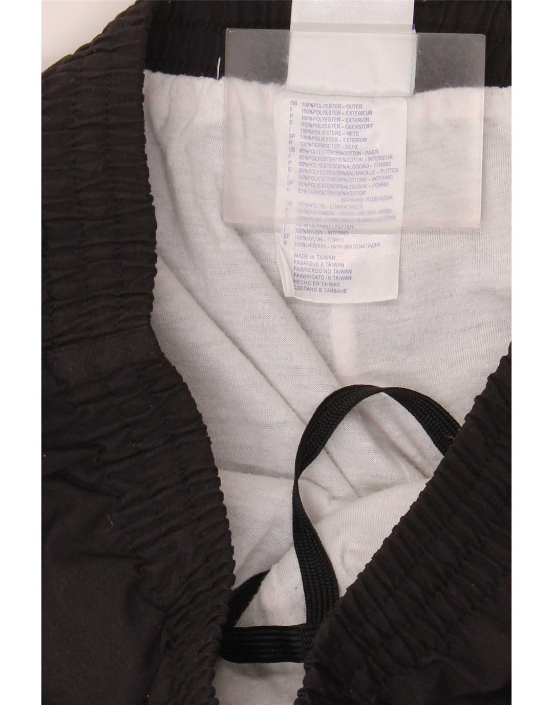 Reebok Mens Tracksuit Trousers Joggers Medium  Black Polyester