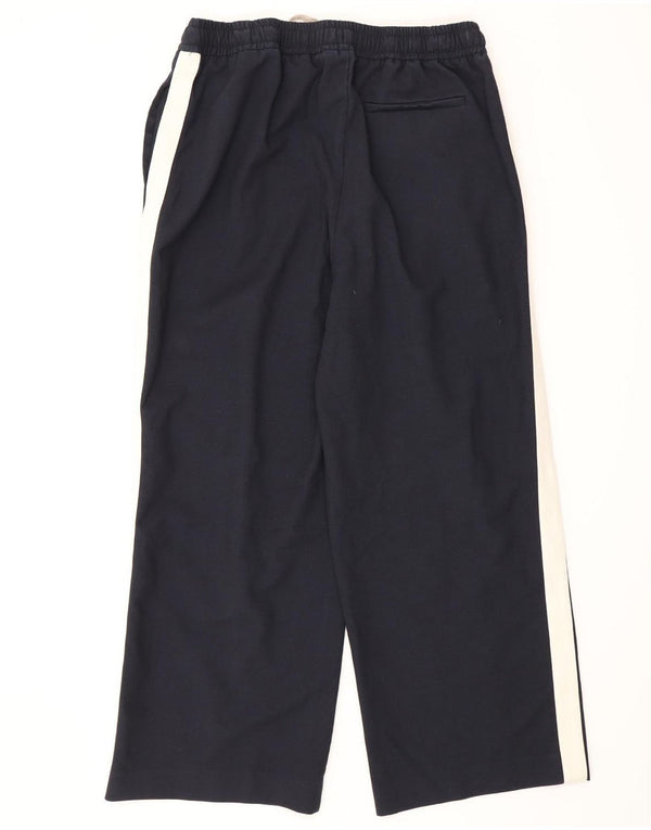 MINT VELVET Pantalon de survêtement pour femme UK 16 Large Bleu Marine Colourblock