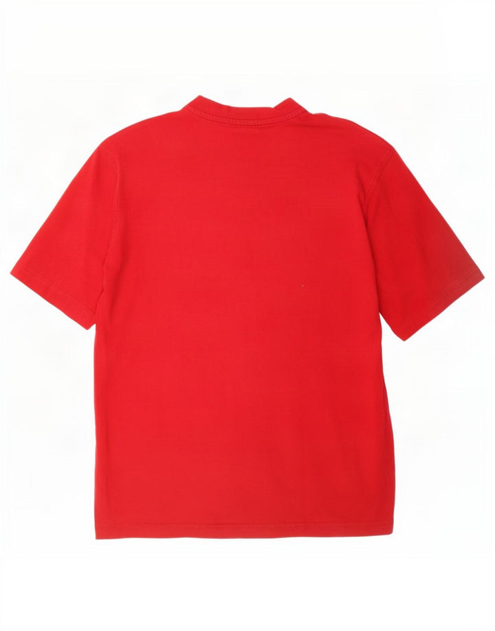 Puma Mens Graphic T-Shirt Top Small Red Cotton
