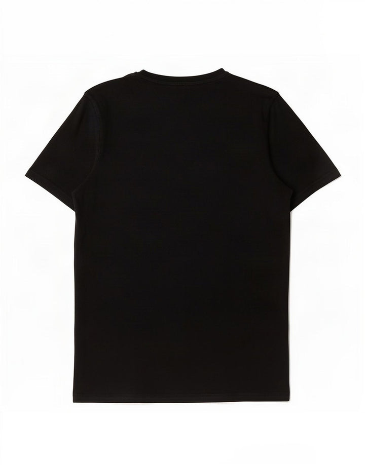 Fila T-Shirt Homme Noir Moyen Coton