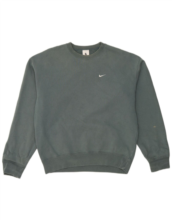 Nike Sweatshirt til mænd, lille blå bomuld