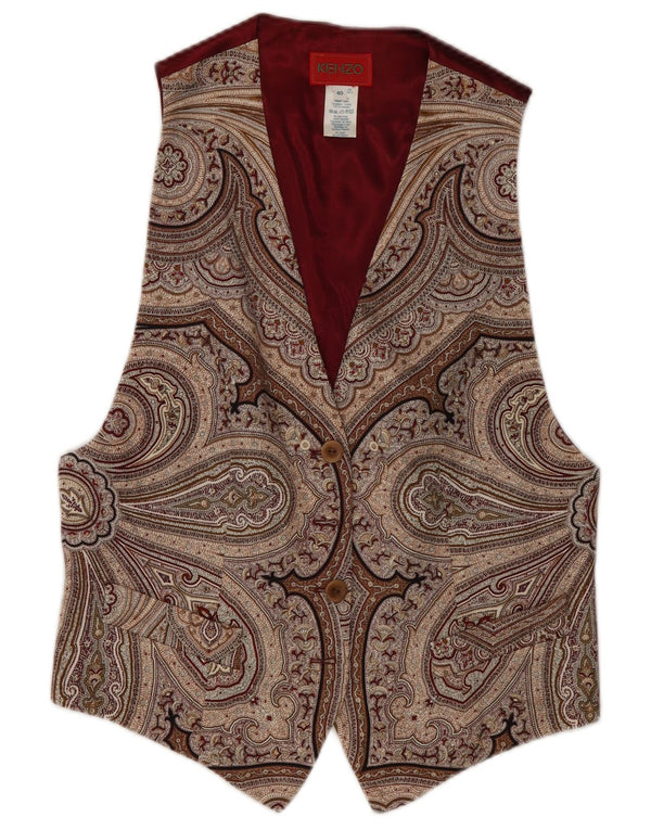 Gilet da donna Kenzo EU 40 Lana Paisley multicolore medio