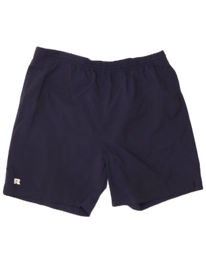 RUSSELL ATHLETIC Bañador Corto Hombre Grande Azul Marino Poliéster