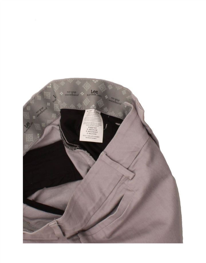 LEE Womens Platinum Label Casual Trousers US 8 Medium W30 L32 Grey Vintage Lee and Second-Hand Lee from Messina Hembry 