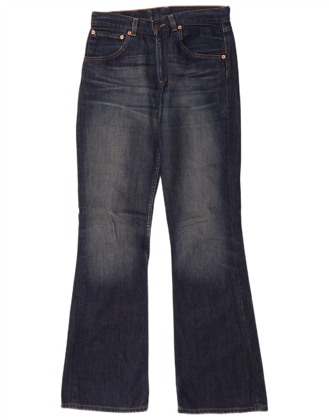 Jeans Levi's Uomo 525 Bootcut W29 L34 Cotone Blu Navy