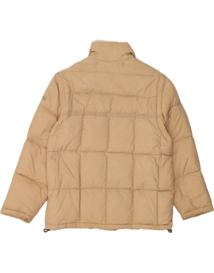 INVICTA Mens Padded Jacket UK 38 Medium Beige Polyamide Vintage Invicta and Second-Hand Invicta from Messina Hembry 