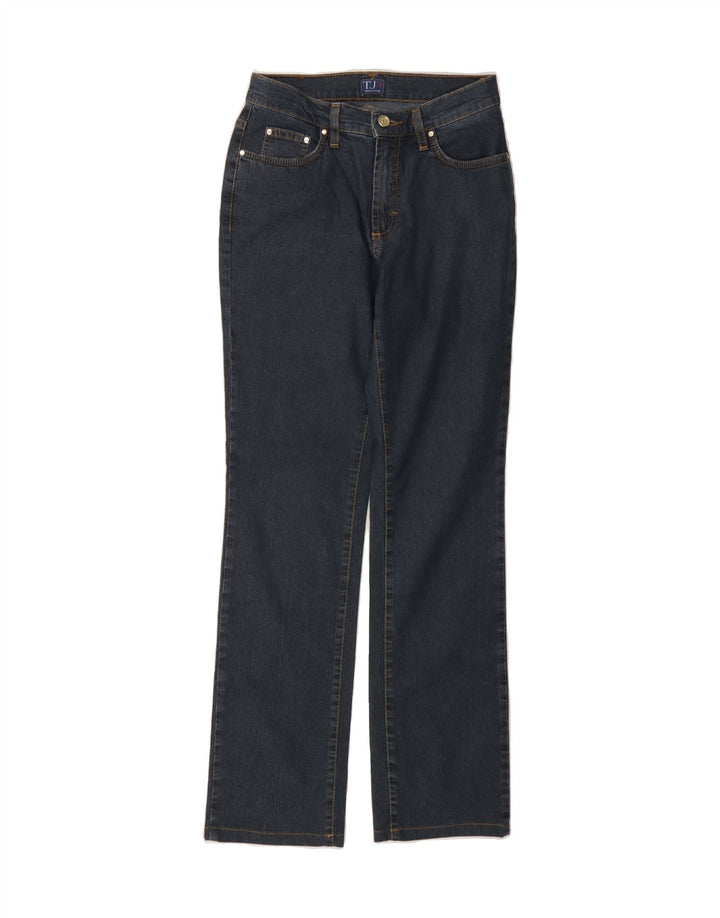 TRUSSARDI Womens Straight Jeans W24 L30 Blue Cotton Vintage Trussardi and Second-Hand Trussardi from Messina Hembry 