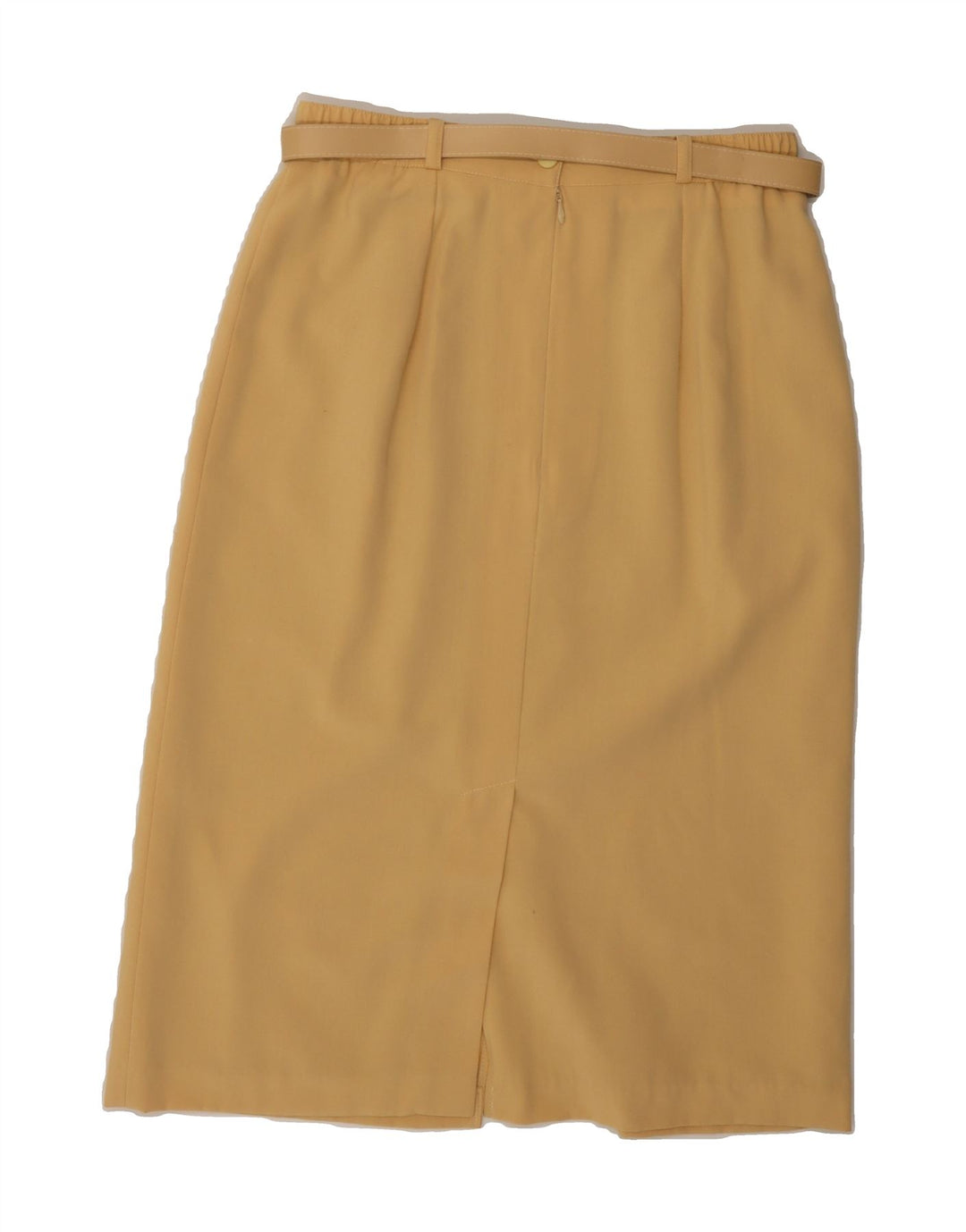 AVENUE Womens Straight Skirt UK 14 Medium W28 Beige Polyester Vintage Avenue and Second-Hand Avenue from Messina Hembry 