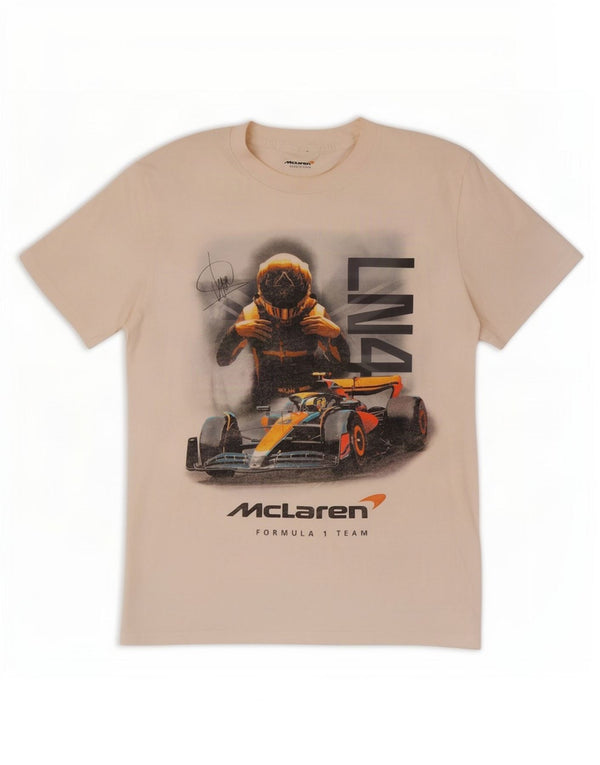 Hollister Mens Relaxed Fit Graphic T-Shirt Top Medium White Cotton