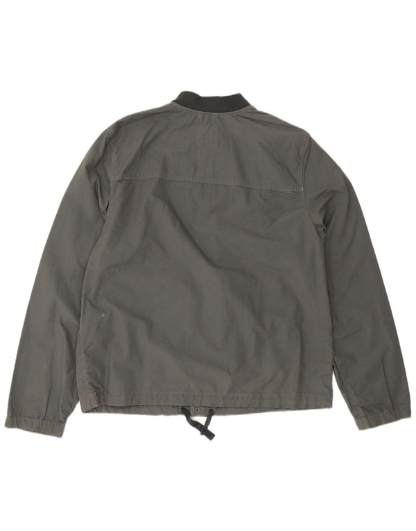 Gap Veste Bomber Homme UK 40 Large Gris Coton