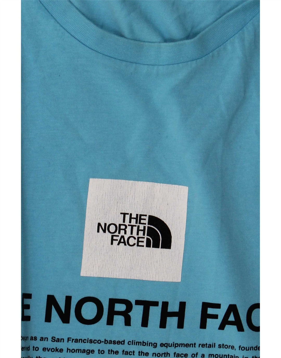 The North Face Mens Graphic T-Shirt Top Medium Blue