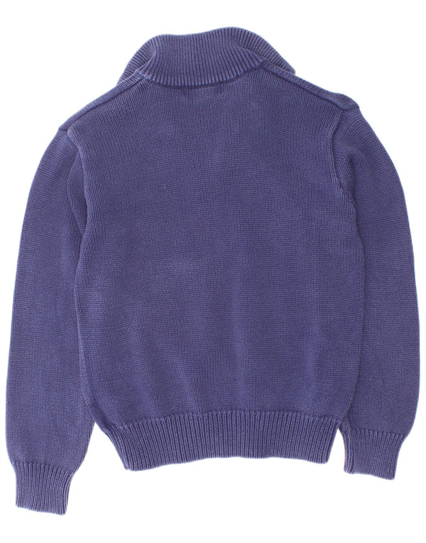 Polo Ralph Lauren maglione maglione con collo con zip per ragazzi 9-10 anni piccolo blu navy