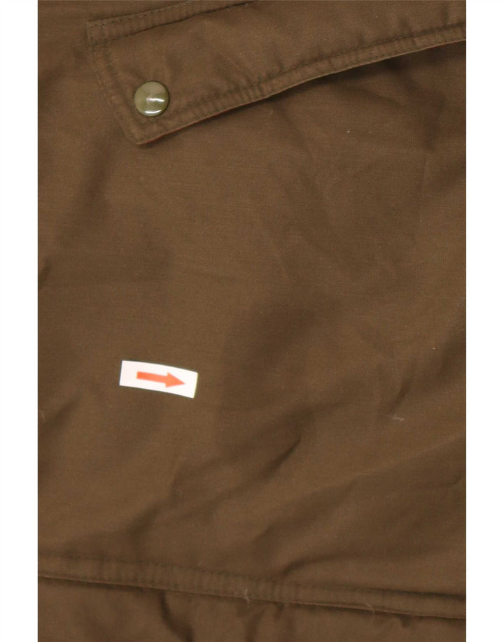 Vintage polstret herrejakke UK 42 XL Brun