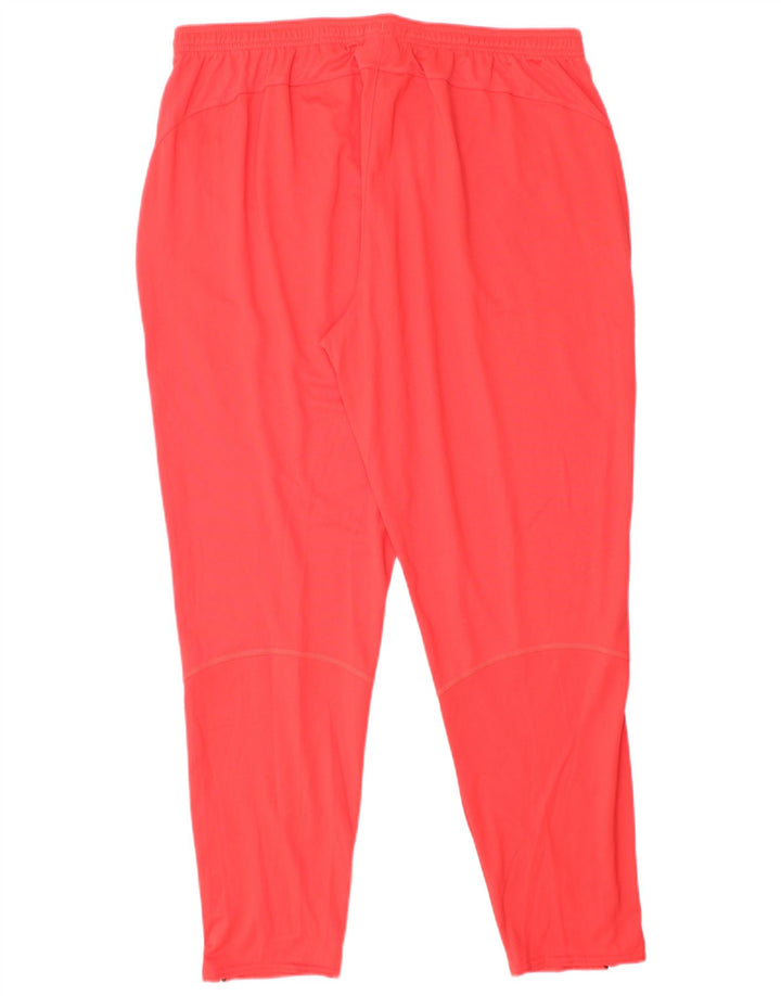 Nike Mens Dri Fit Tracksuit Trousers XL Pink Polyester