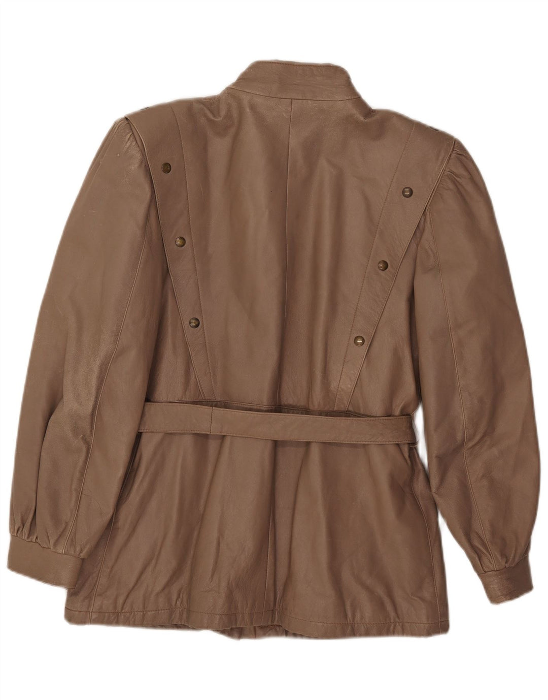 Liverpool Womens Leather Jacket IT 46 Large Beige Leather