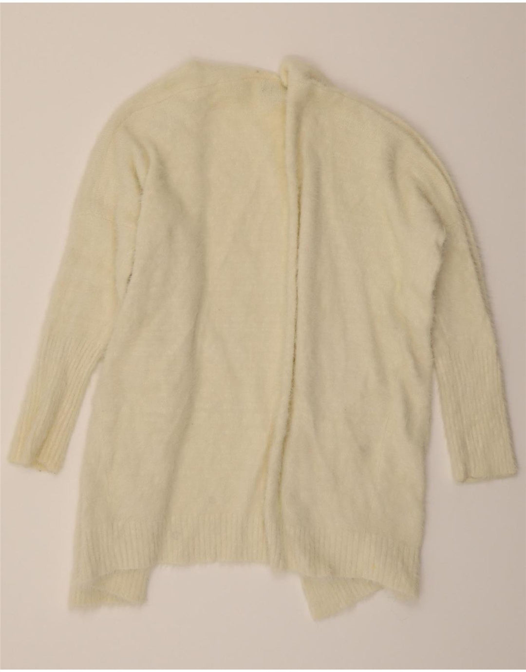 MOSSIMO Womens Oversized Longline Open Cardigan Sweater UK 16 Large White Vintage Mossimo and Second-Hand Mossimo from Messina Hembry 
