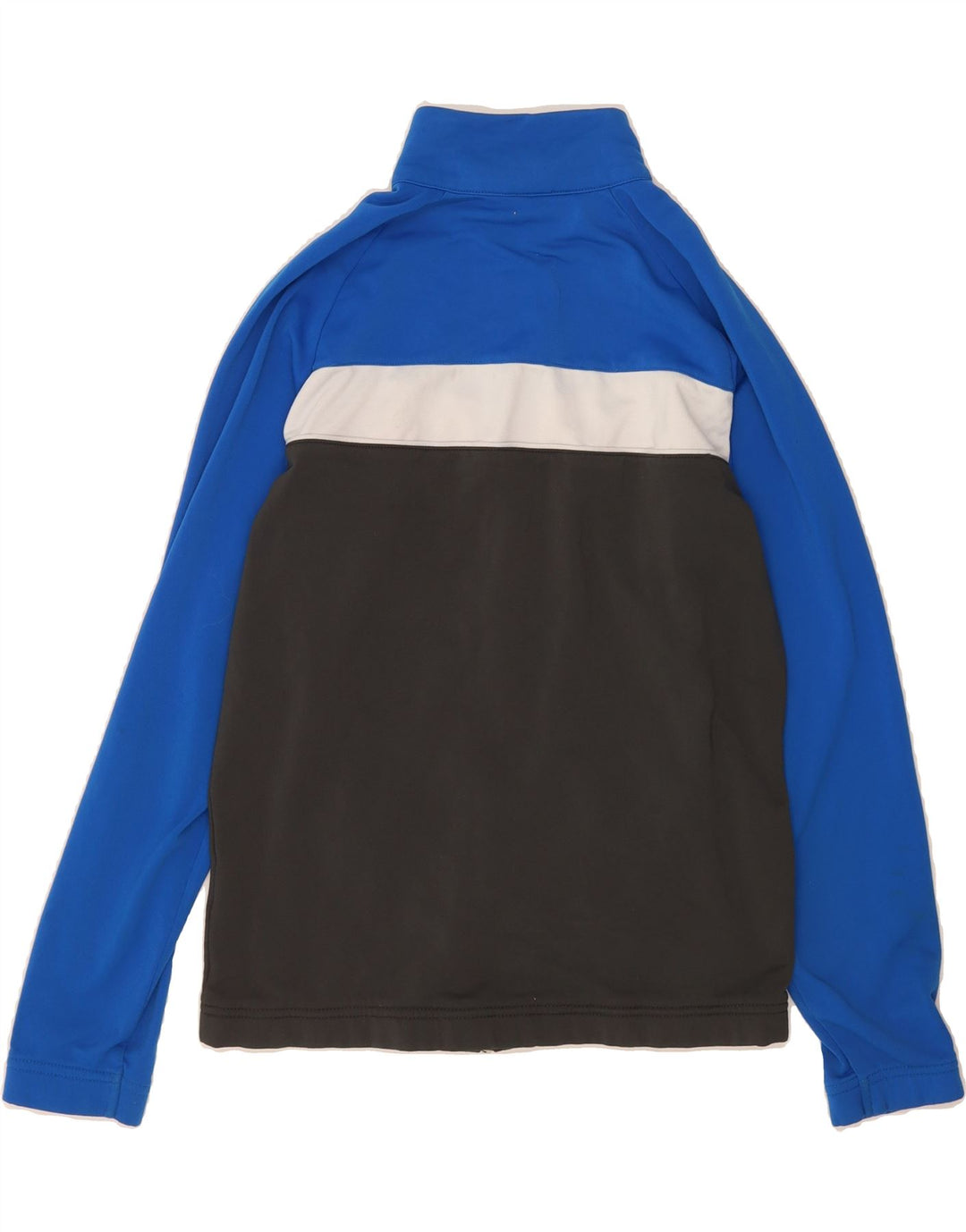 NIKE Boys Tracksuit Top Jacket 13-14 Years XL Black Colourblock Polyester Vintage Nike and Second-Hand Nike from Messina Hembry 