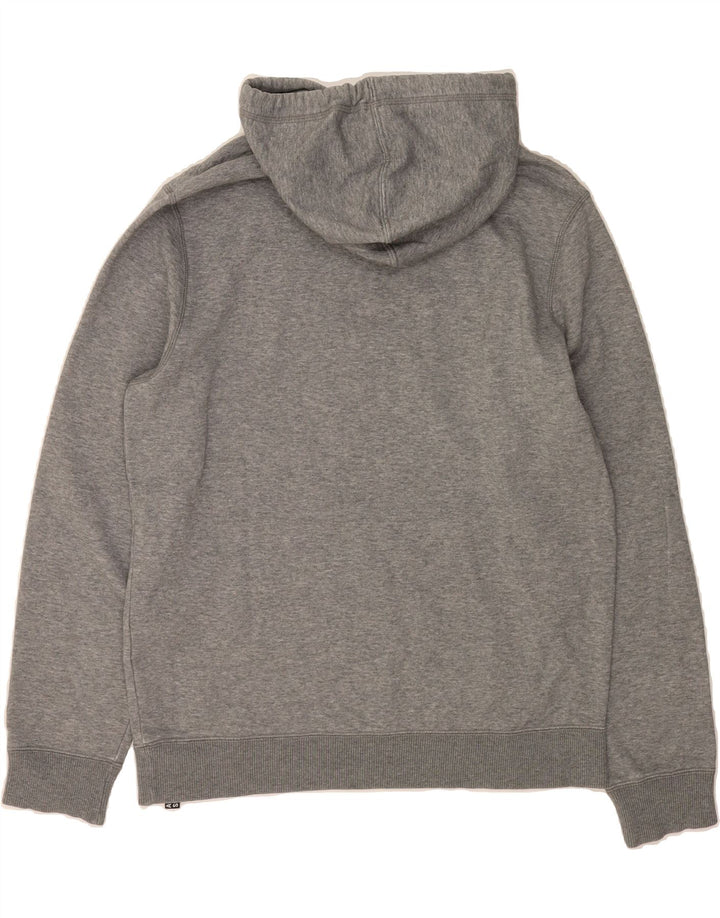 PUMA Mens Graphic Hoodie Jumper Medium Grey Cotton Vintage Puma and Second-Hand Puma from Messina Hembry 