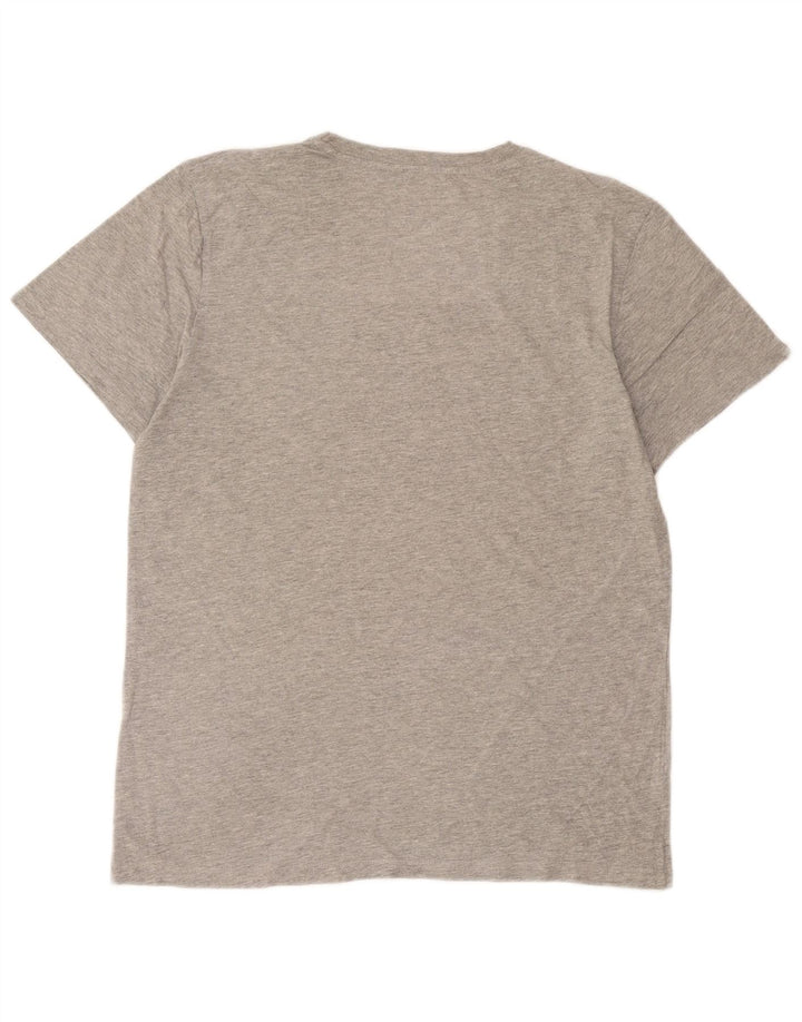 Jack & Jones Mens Graphic T-Shirt Top Medium Grey