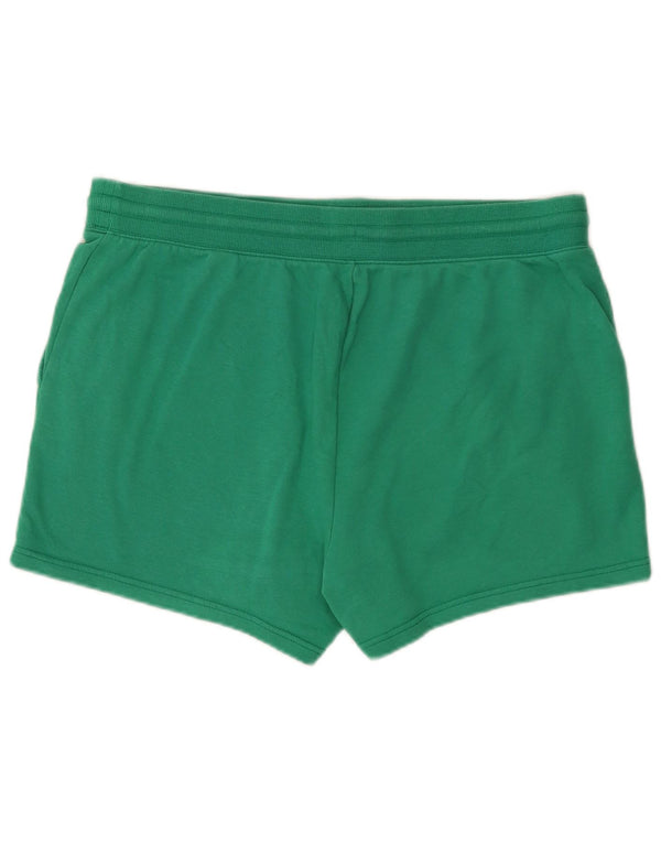 Женские спортивные шорты Marks & Spencer UK 20 2XL, зеленый хлопок