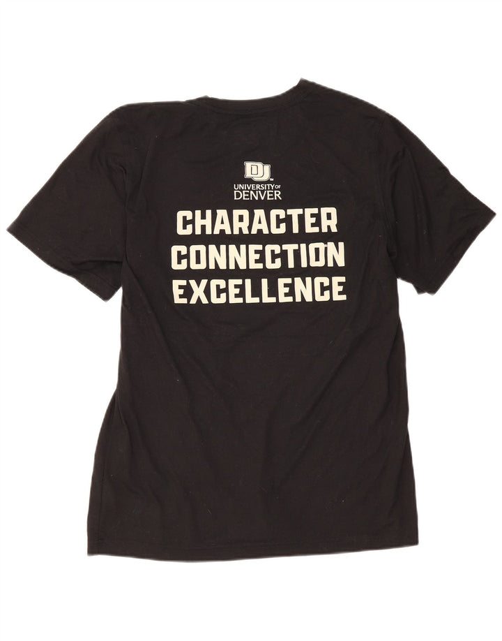 New Balance Herre Grafisk T-Shirt Top Stor Sort Polyester