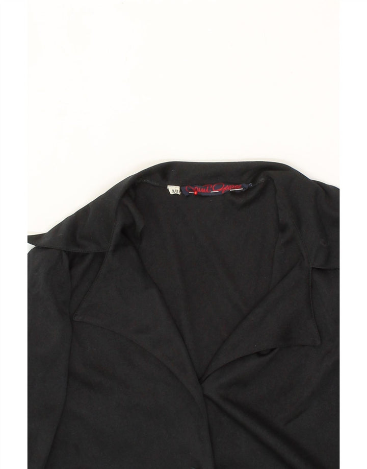 VINTAGE Womens Shirt Blouse IT 48 XL Black Polyester Vintage Vintage and Second-Hand Vintage from Messina Hembry 