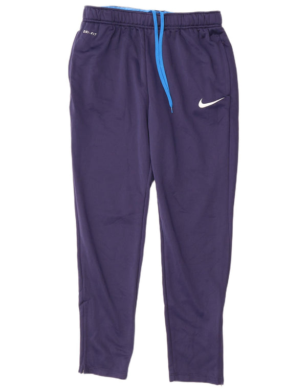 Ανδρικό παντελόνι αθλητικής φόρμας Nike Dri Fit Μεγάλο μπλε ναυτικό πολυεστέρα