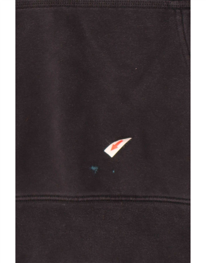 Nike grafisk hættetrøje til mænd, stor sort polyester