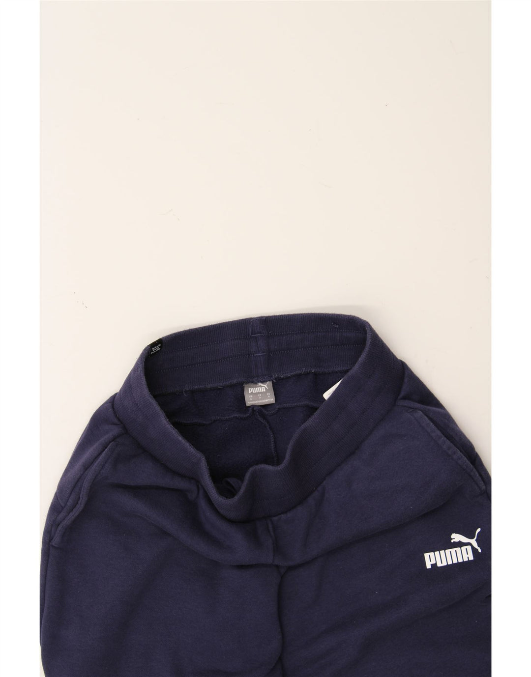 PUMA Mens Tracksuit Trousers Joggers Small  Navy Blue Vintage Puma and Second-Hand Puma from Messina Hembry 