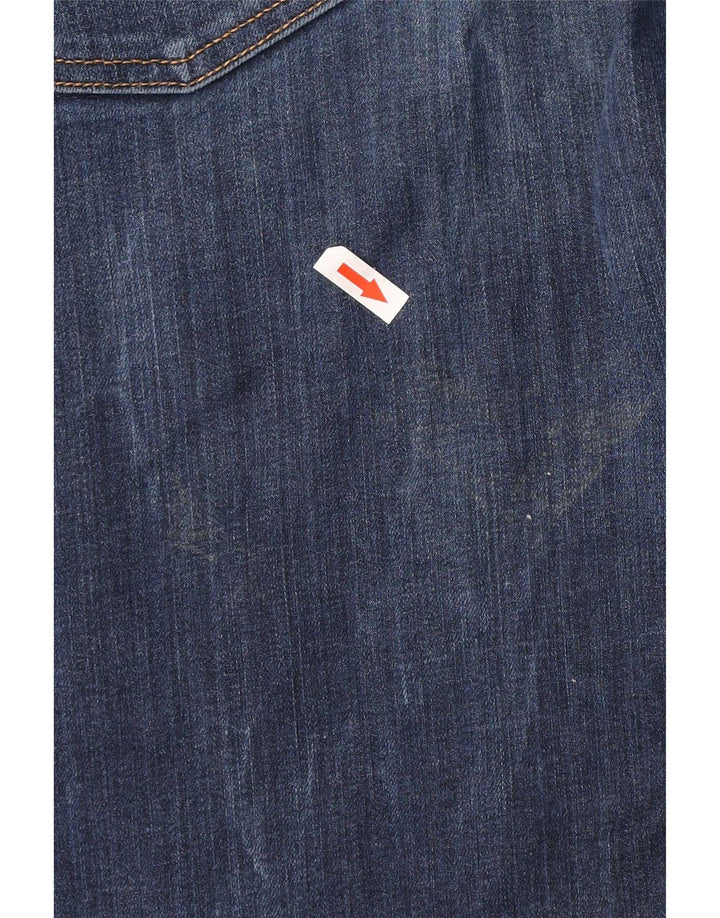 Lee Mens Slim Jeans W34 L32 Blue Cotton