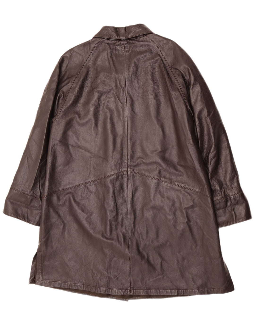 Cappotto in Pelle Donna Dibi IT 48 XL Pelle Marrone