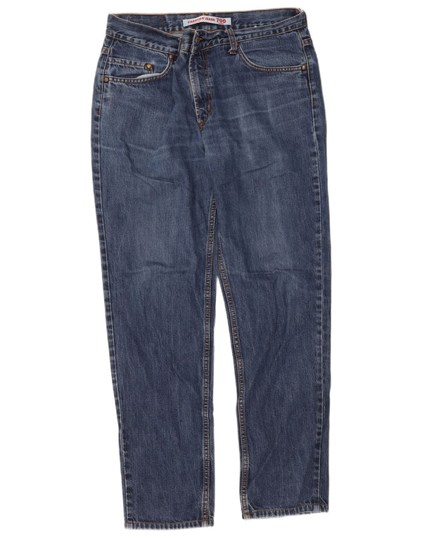 Carrera Mens 700 Regular Straight Jeans W36 L30 Blue Cotton