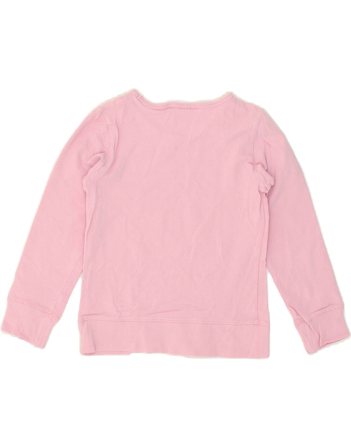 CHAMPION Girls Sweatshirt Jumper 7-8 Years Pink Cotton | Vintage Champion | Thrift | Second-Hand Champion | Used Clothing | Messina Hembry 