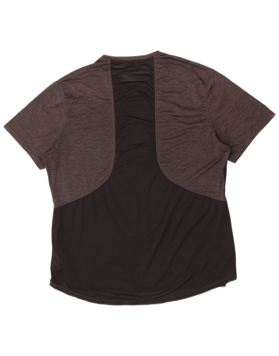 Umbro Mens T-Shirt Top 2XL Grey Colourblock Polyester