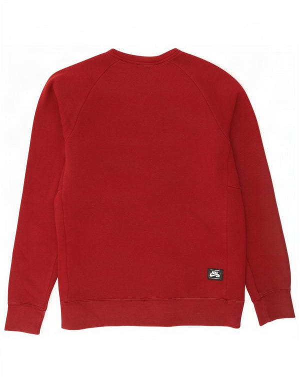 Bluza męska Nike, duża, bordowa, bawełniana