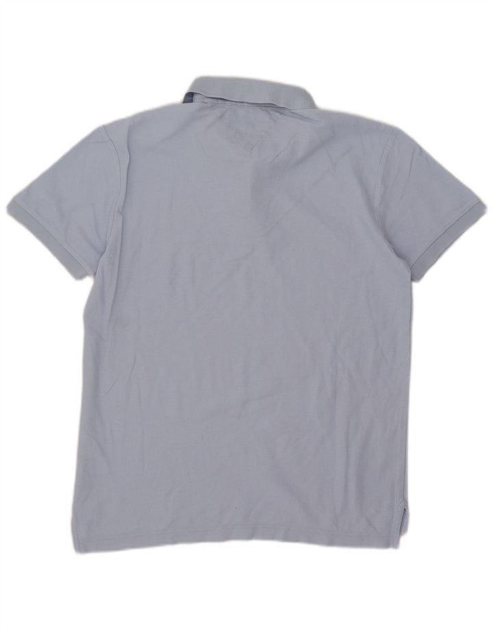 Tommy Hilfiger Herre Regular Fit Polo Shirt Medium Blue Bomuld
