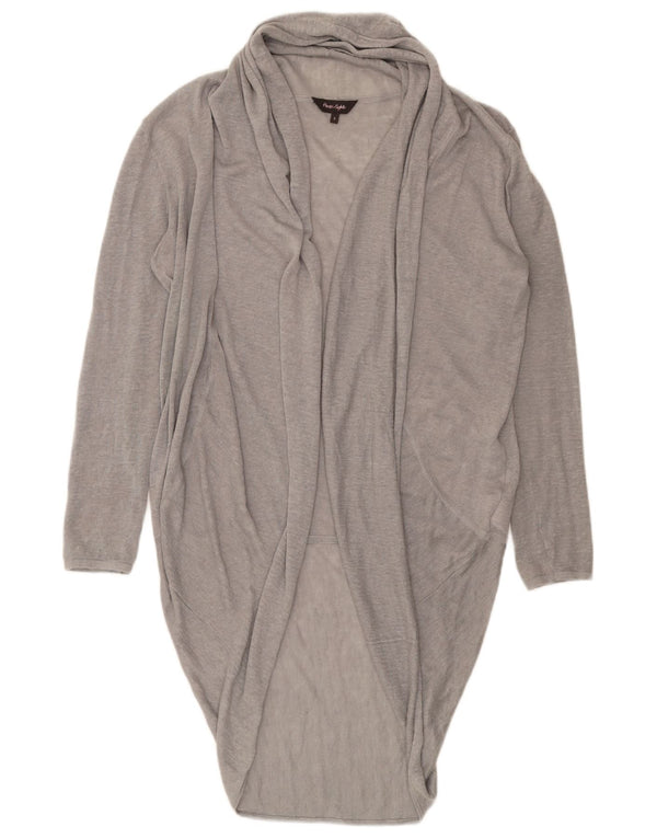Maglione cardigan lungo oversize da donna Phase Eight UK 10 piccolo grigio