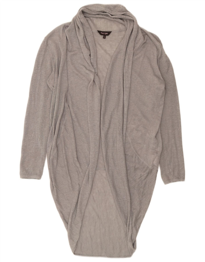 Phase Eight Womens Oversized Longline Cardigan Sweater UK 10 Small Grey