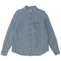 Γυναικείο πουκάμισο Levi's Classic Fit UK 14 μεσαίο μπλε βαμβακερό