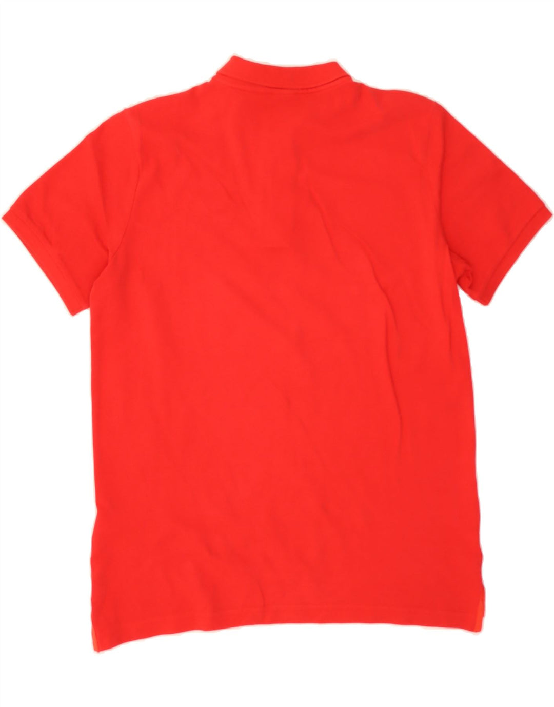 NIKE Mens Polo Shirt Medium Red Cotton Vintage Nike and Second-Hand Nike from Messina Hembry 