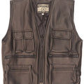 Vintage Mens Utility Gilet UK 40 Large Black