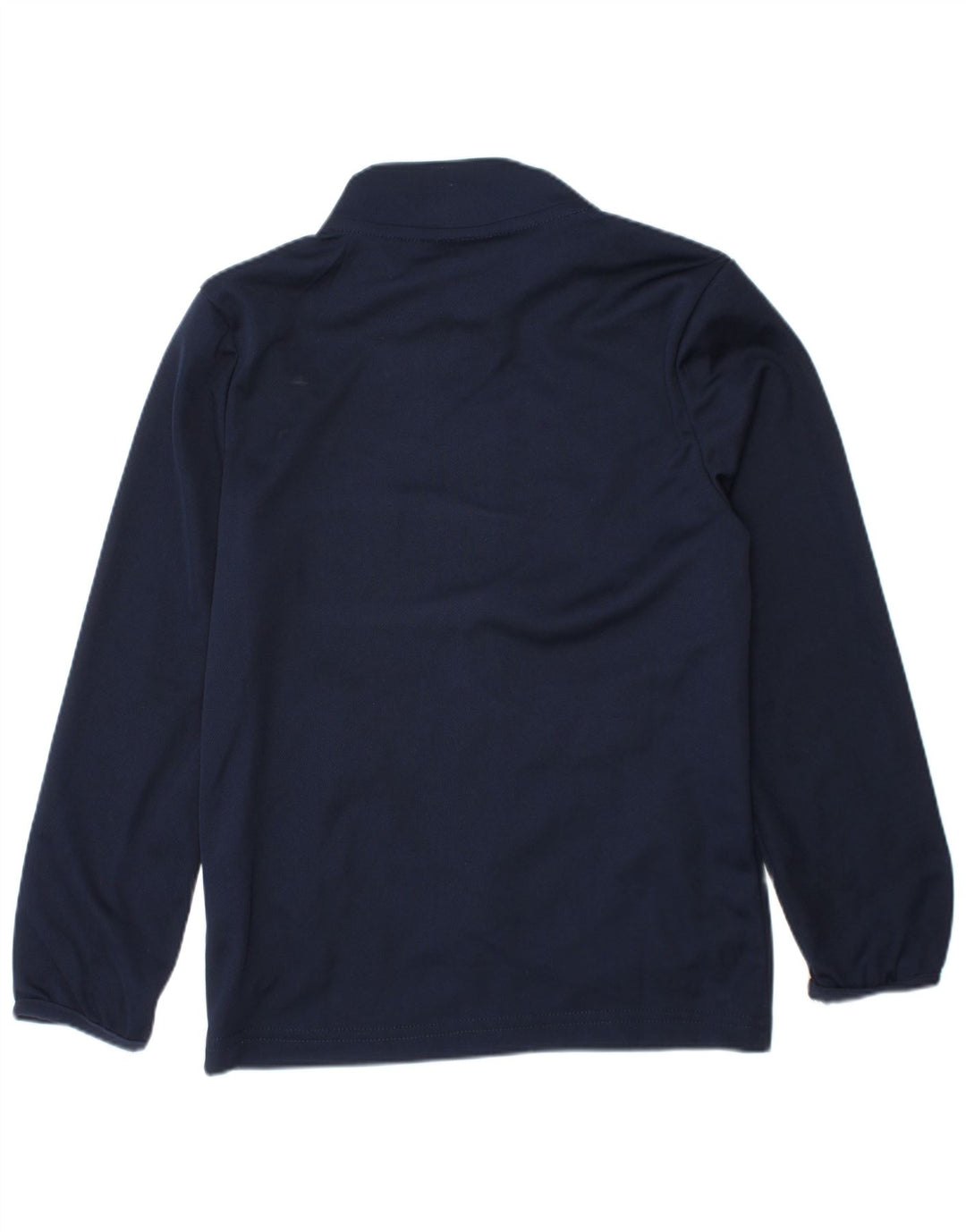 NIKE Boys Dri Fit Tracksuit Top Jacket 7-8 Years XS  Navy Blue Polyester