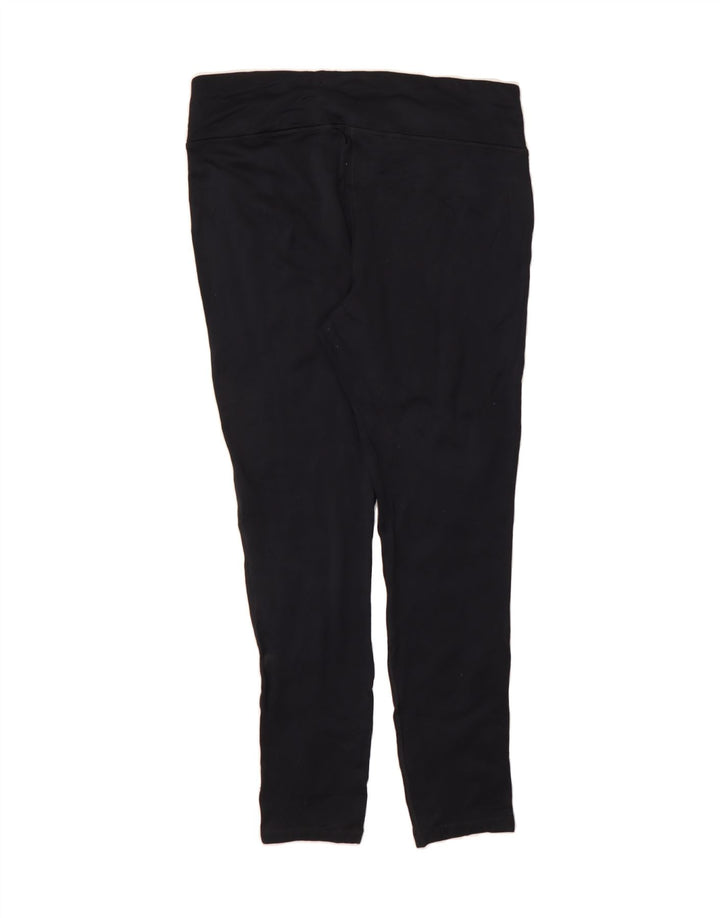 FILA Womens Leggings UK 18 XL Black Polyester Vintage Fila and Second-Hand Fila from Messina Hembry 