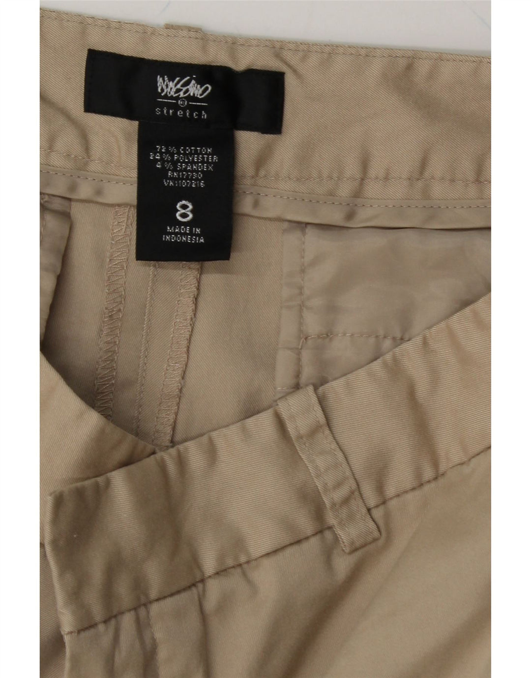 MOSSIMO Womens Chino Shorts US 8 Medium W32 Beige Cotton Vintage Mossimo and Second-Hand Mossimo from Messina Hembry 