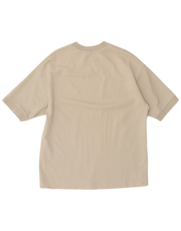 ZARA Mens T-Shirt Top Medium Grey