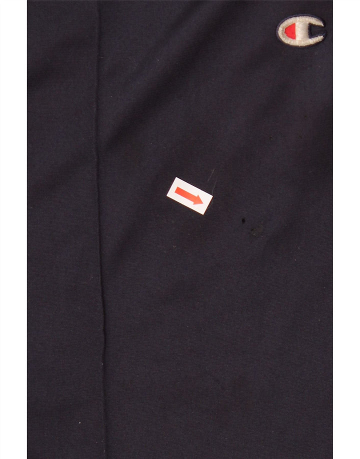 CHAMPION Mens Tracksuit Trousers Large  Navy Blue Polyester Vintage Champion and Second-Hand Champion from Messina Hembry 