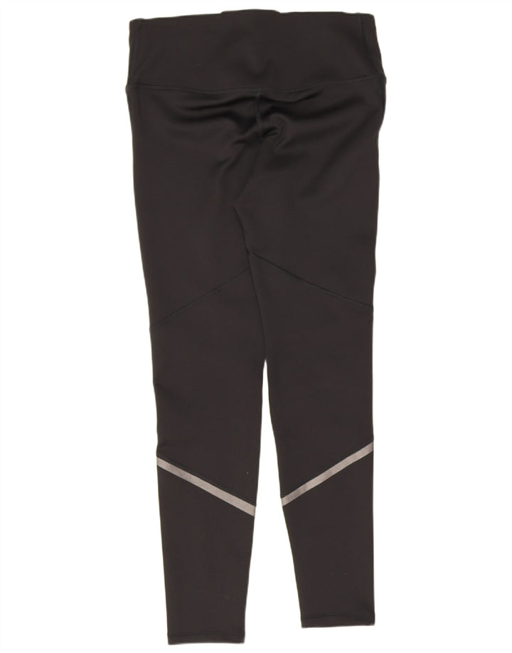 Under Armour Womens Cold Gear Graphic Leggings UK 12 Medium Black