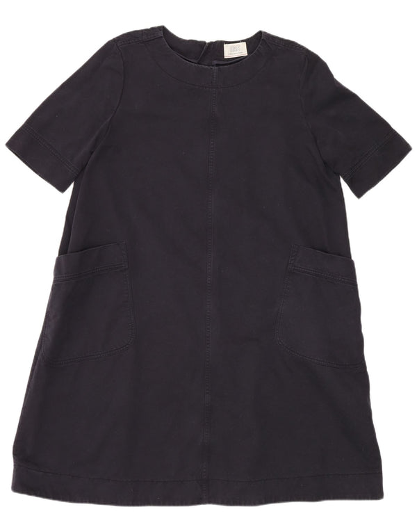 Abito a trapezio da donna Toast UK 18 XL cotone blu navy